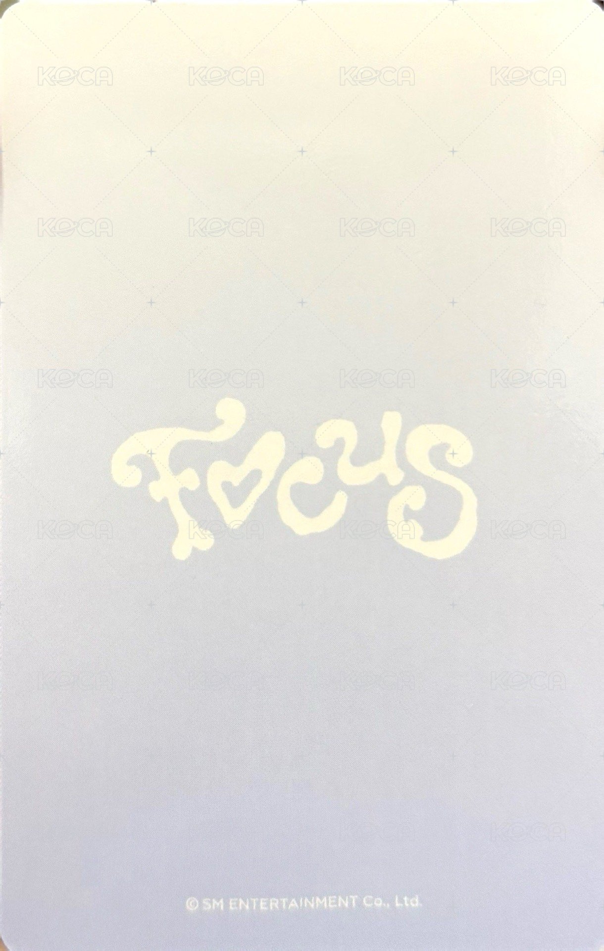 Focus sm 1.0 幸運卡 韓服 背面