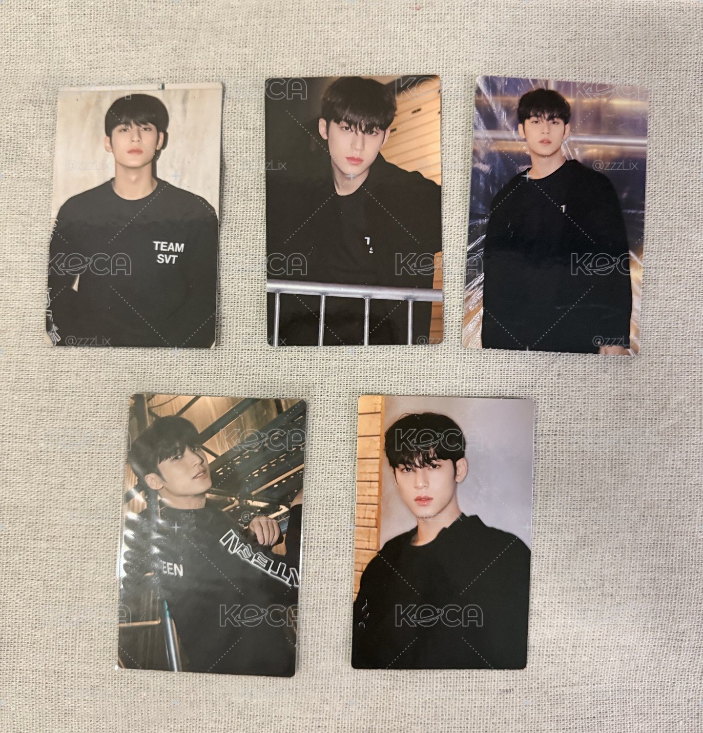 SEVENTEEN 玟奎 Mingyu 22克拉島 卡包卡