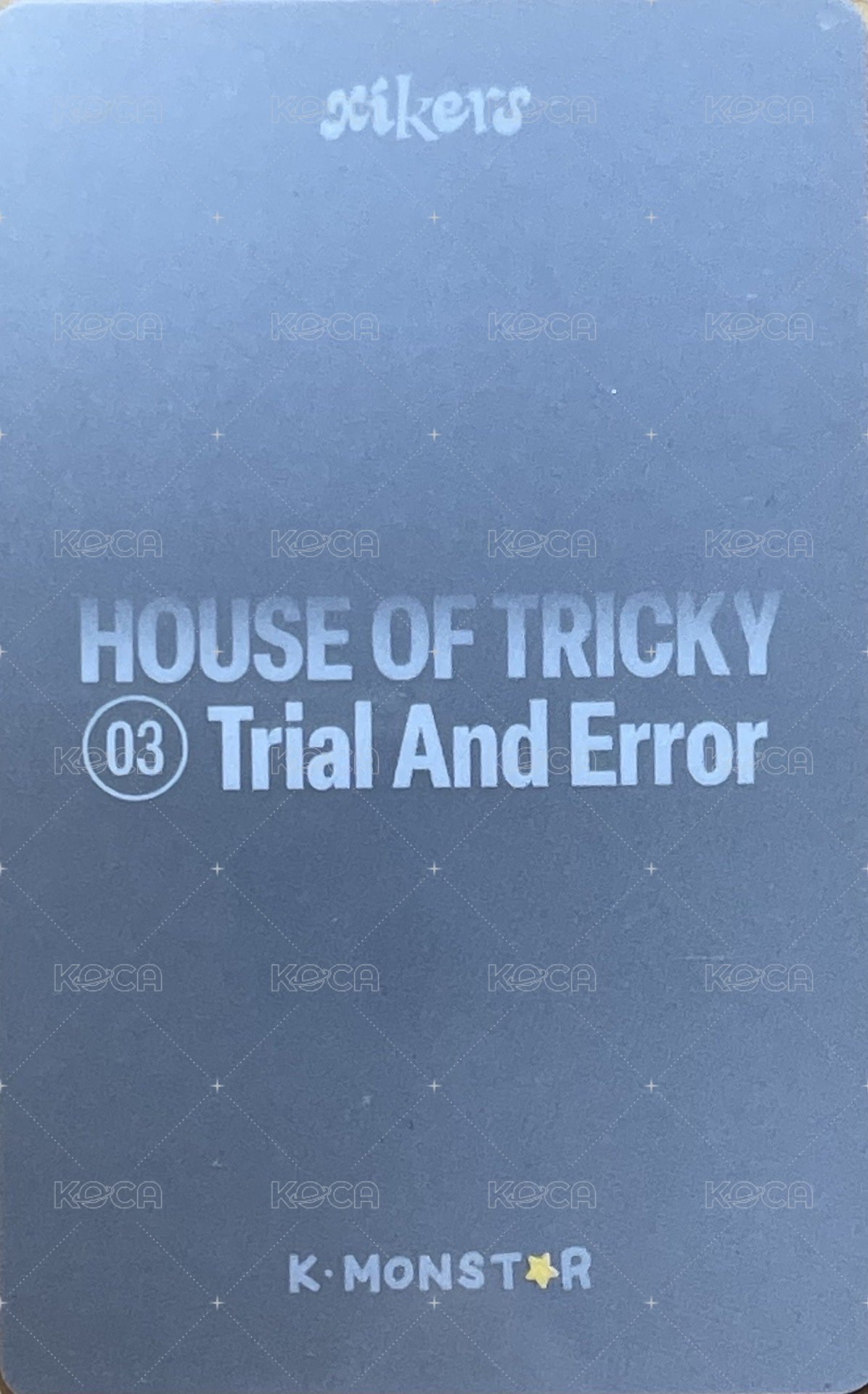 迷三 km 幸運卡 仰角自拍ver. 背面