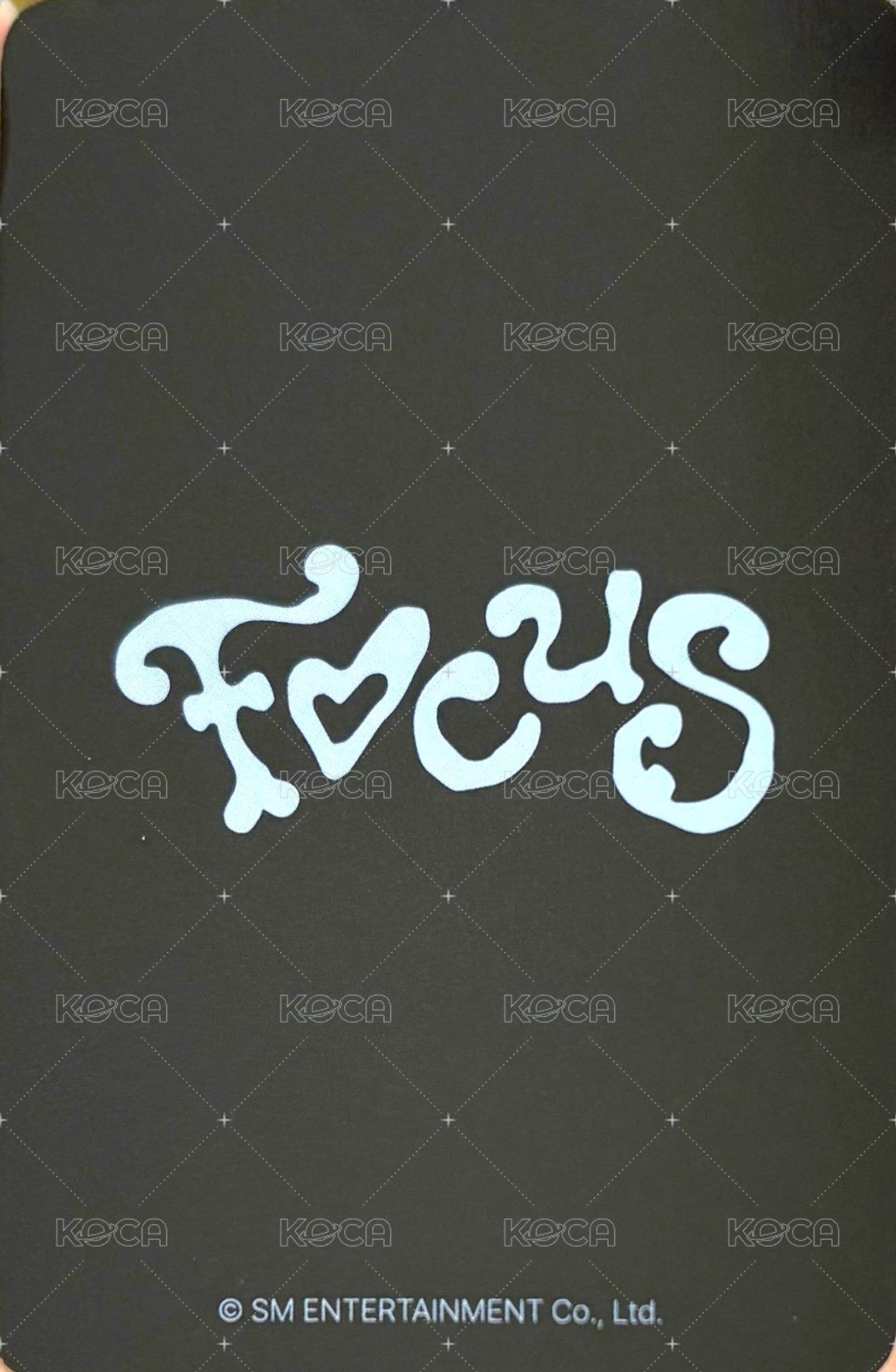 Focus el 特典卡  背面