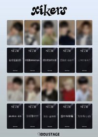 迷五 愛豆驛站簽售 中文手寫卡背