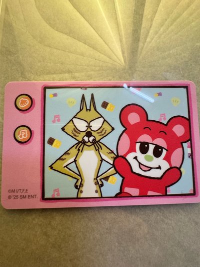 bonobono栗子扣幸運卡