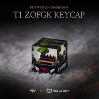 T1五星周邊 紅 鍵帽 