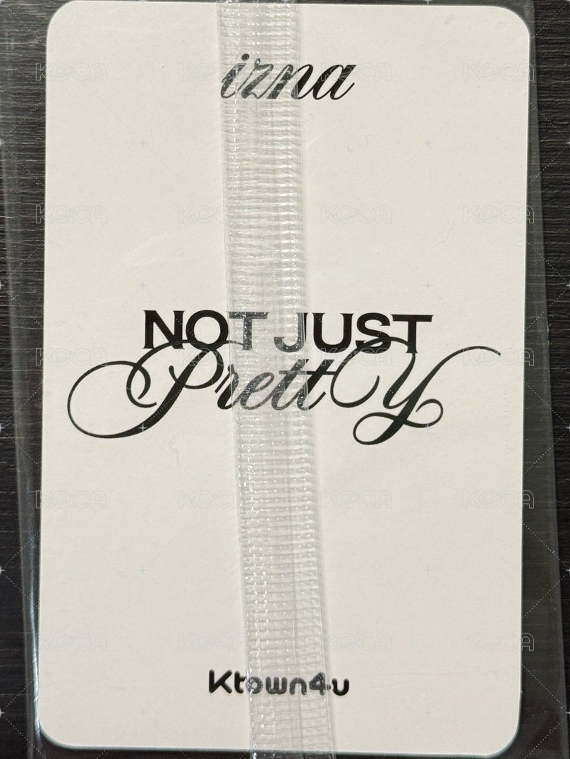 迷二 k4 2.0 簽售卡  背面