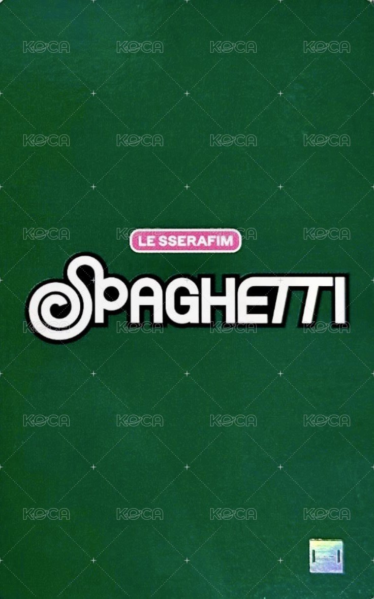 SPAGHETTI wm 幸運卡  背面