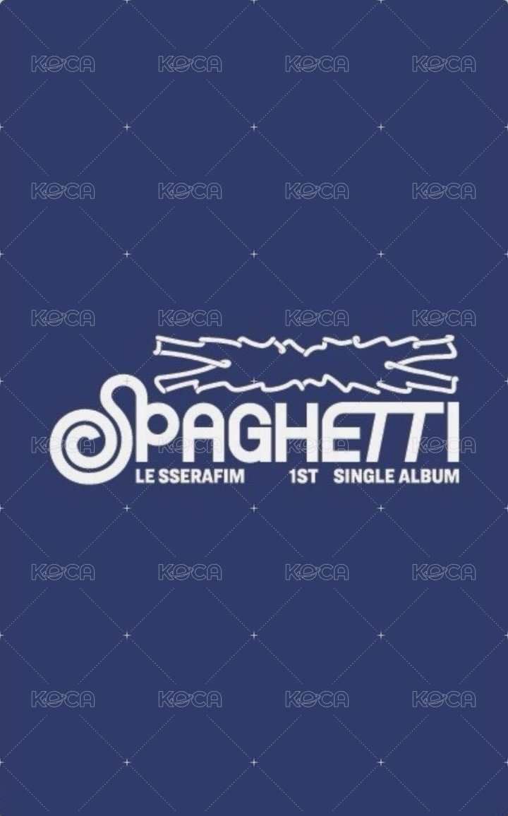 SPAGHETTI 日咖 2.0 幸運卡  背面