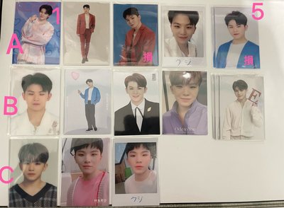 seventeen woozi 日本卡包卡