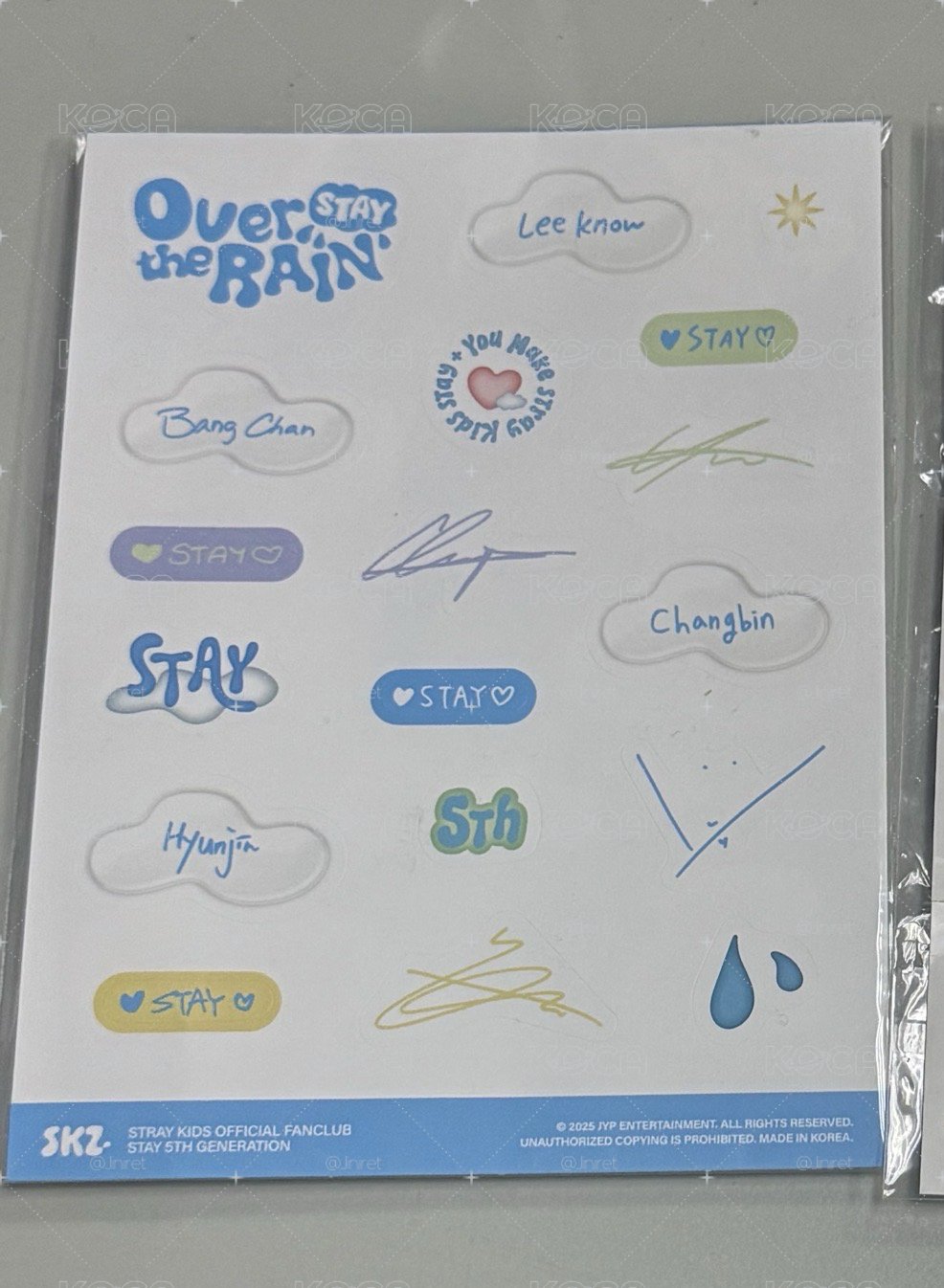貼紙五期會員