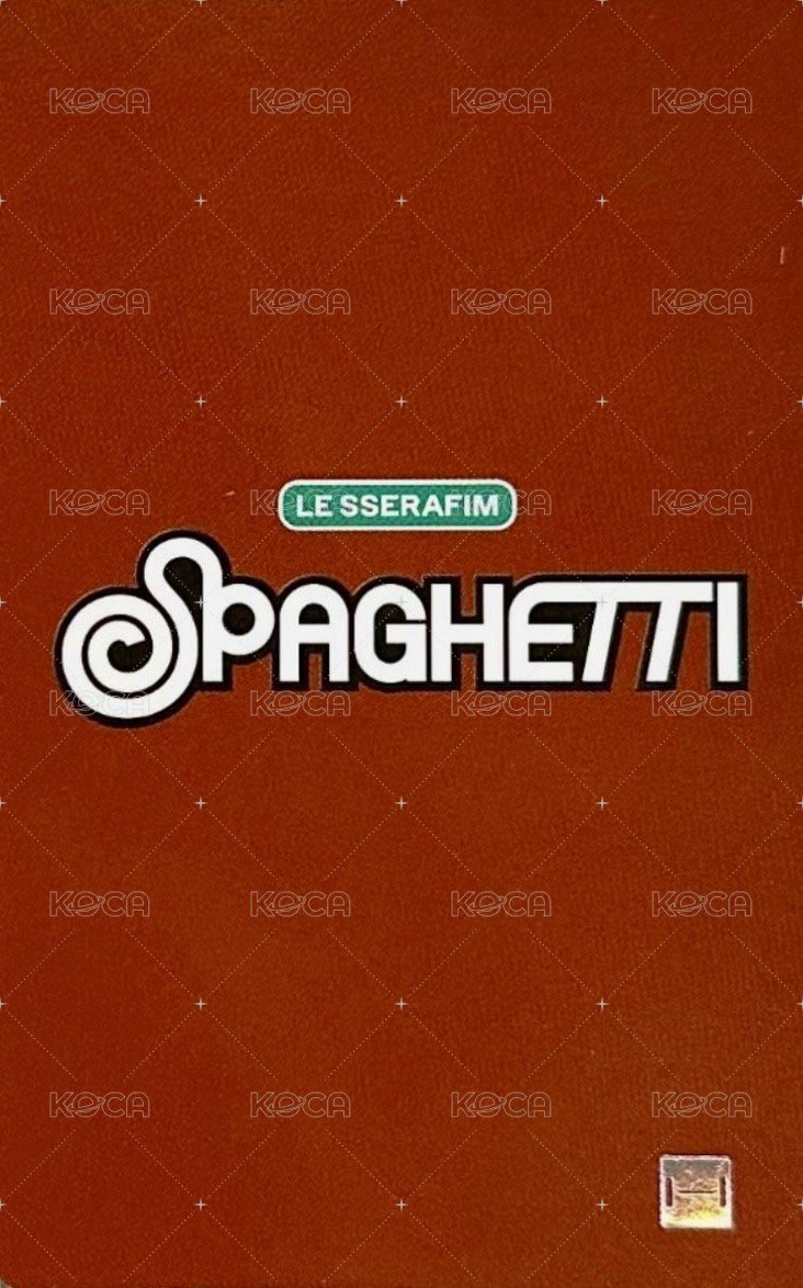 SPAGHETTI wvs 幸運卡  背面