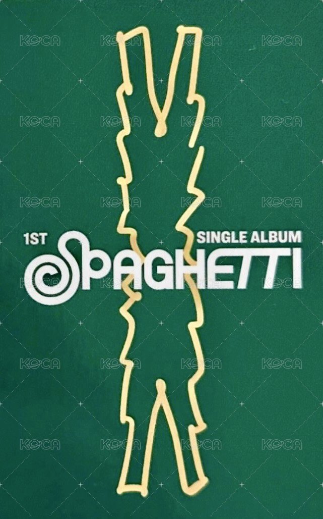SPAGHETTI 日咖 單封預售 特典卡  背面