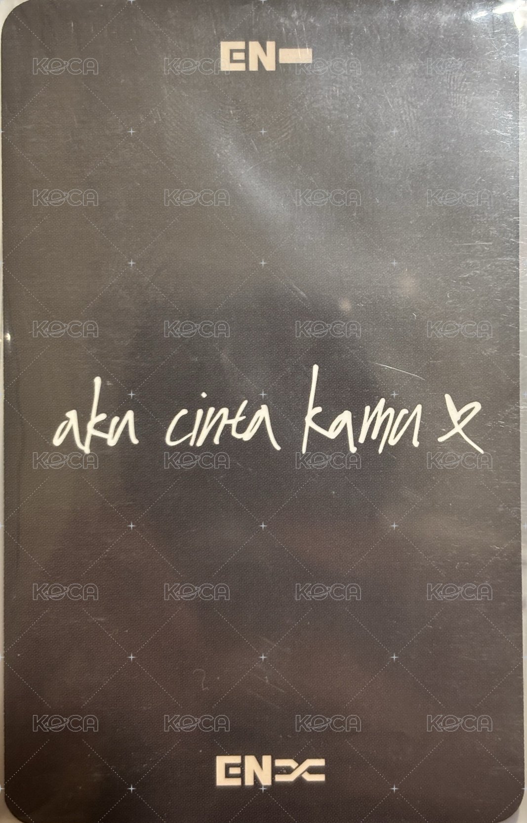 FATE+ 入場卡 / 場限卡 雅加達 背面