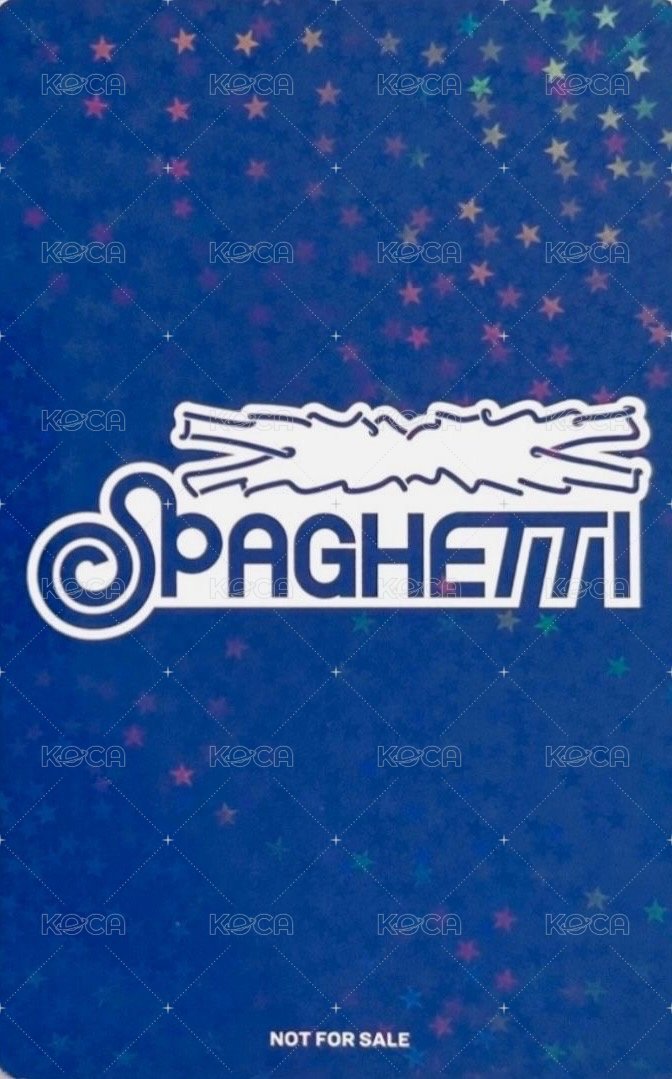 SPAGHETTI 環球 PB預售 特典卡  背面