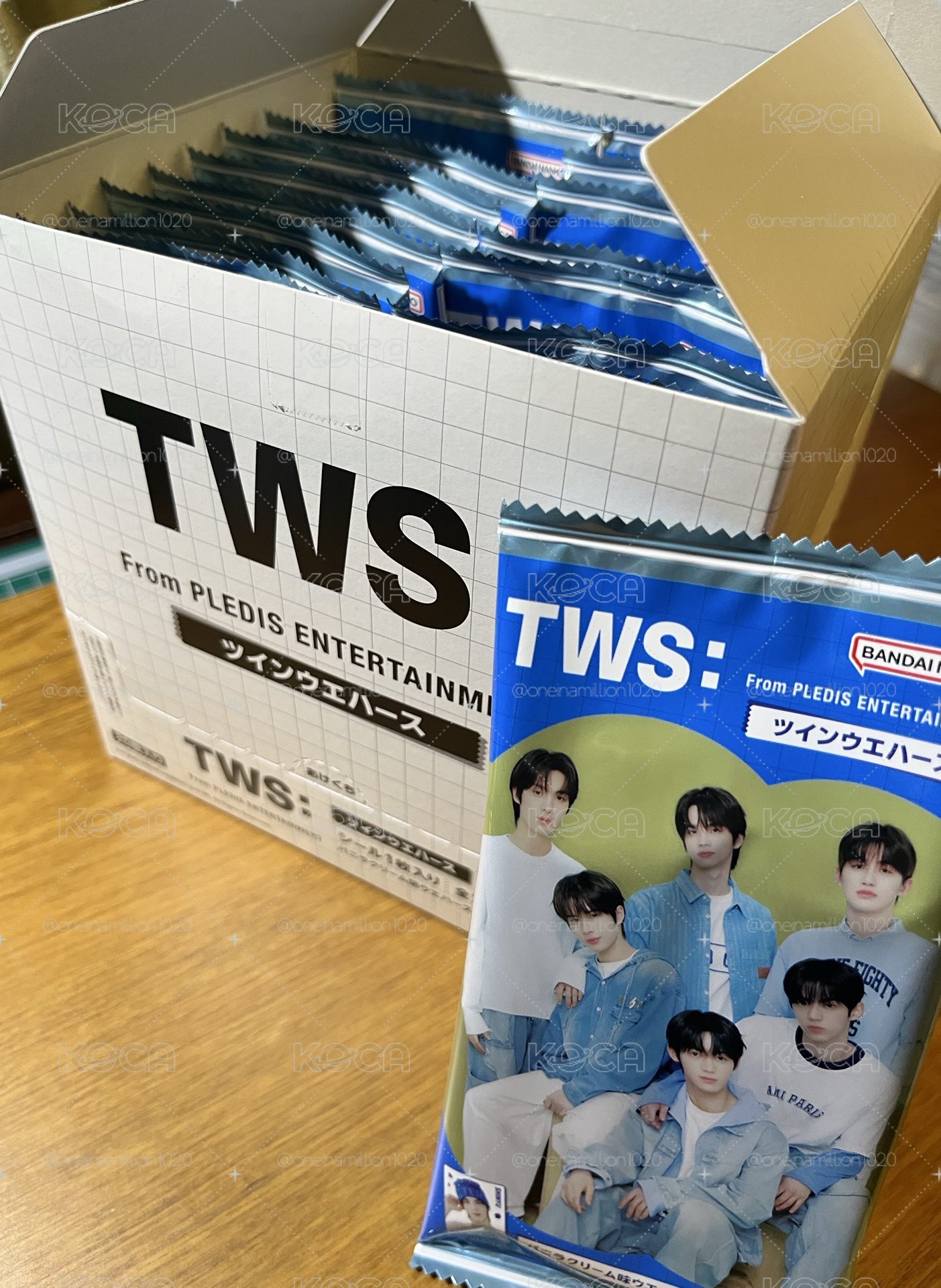 TWS 萬代聯名餅乾卡