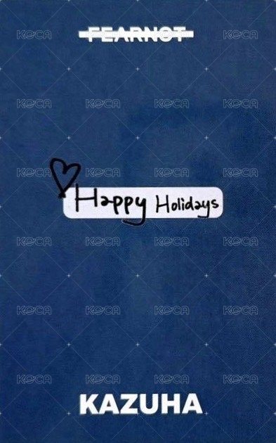 2025 KBS 歌謠大祝祭 入場卡 / 場限卡  背面