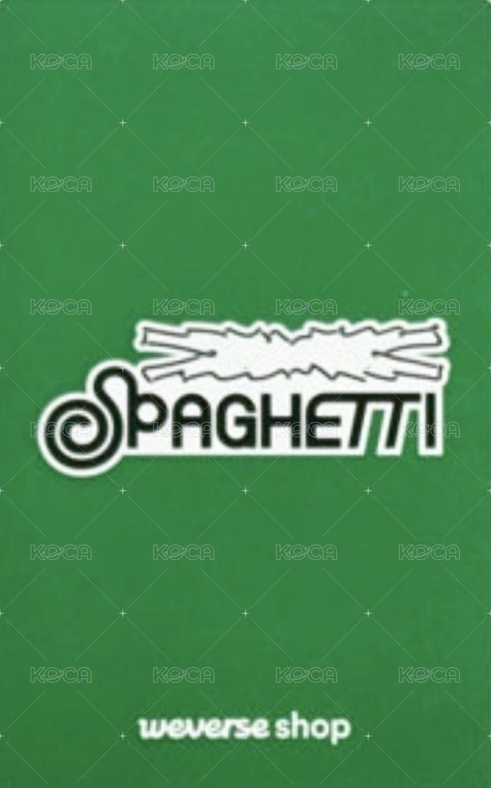 SPAGHETTI YT 2.0 特典卡  背面