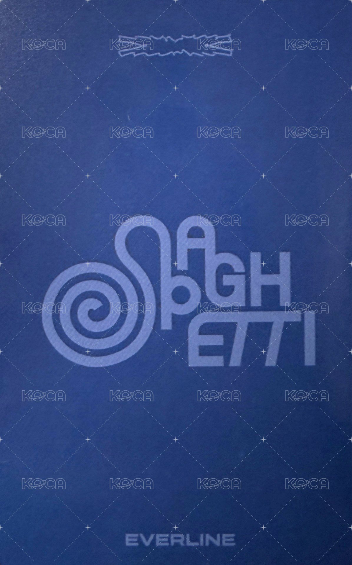 SPAGHETTI el PB預售 特典卡  背面