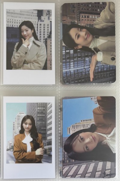 twice 24年曆小卡 jyp特典