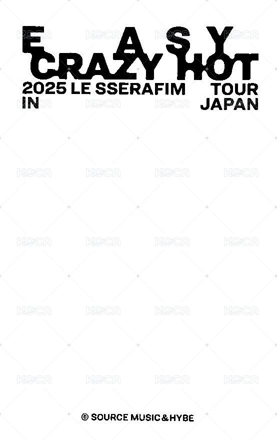 25‘巡迴 JP 周邊卡 襯衫卡 背面