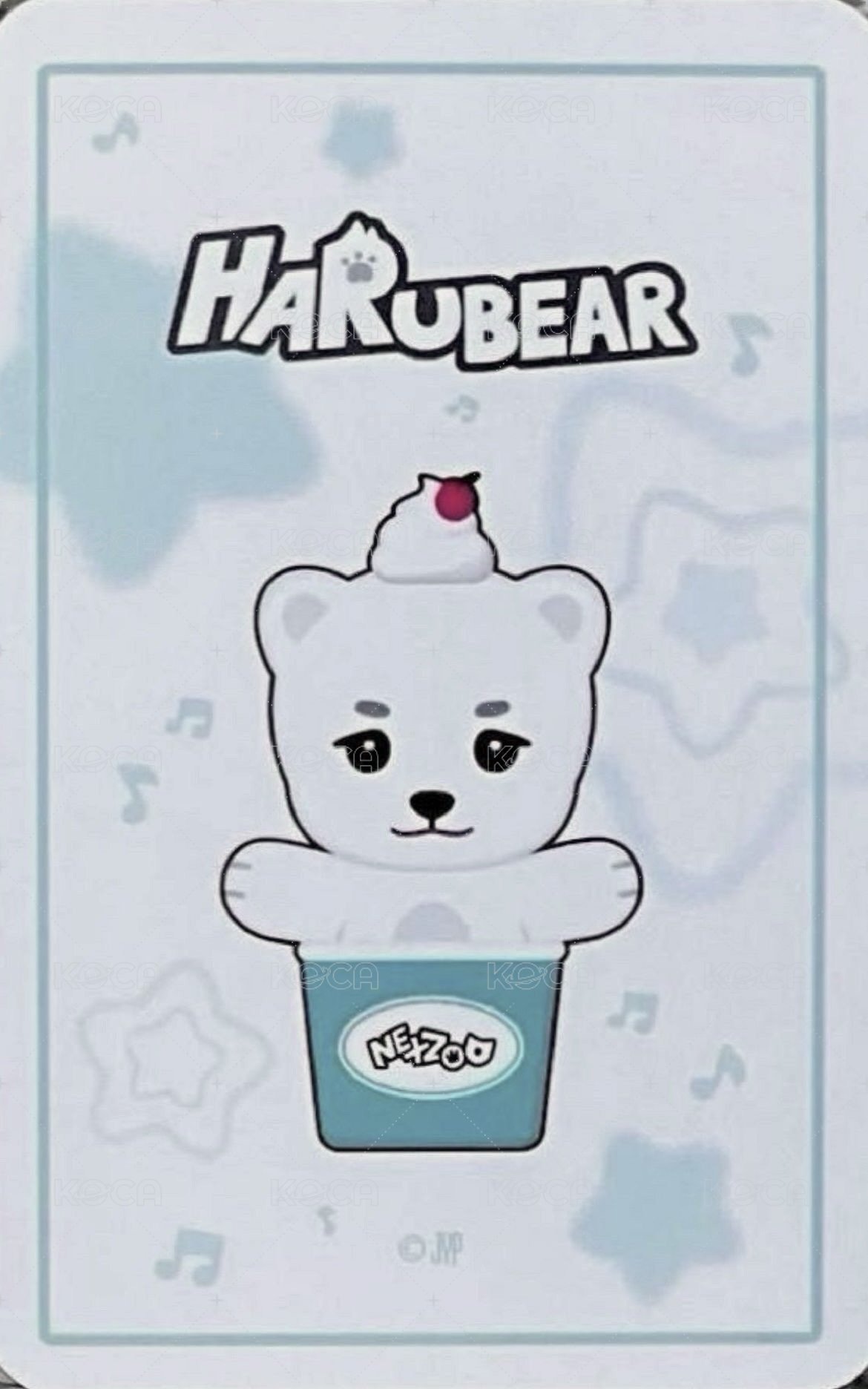 1st SCOOP 周邊卡 小卡組 背面