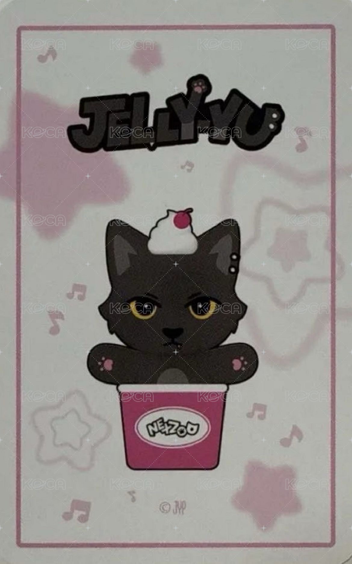 1st SCOOP 周邊卡 小卡組 背面