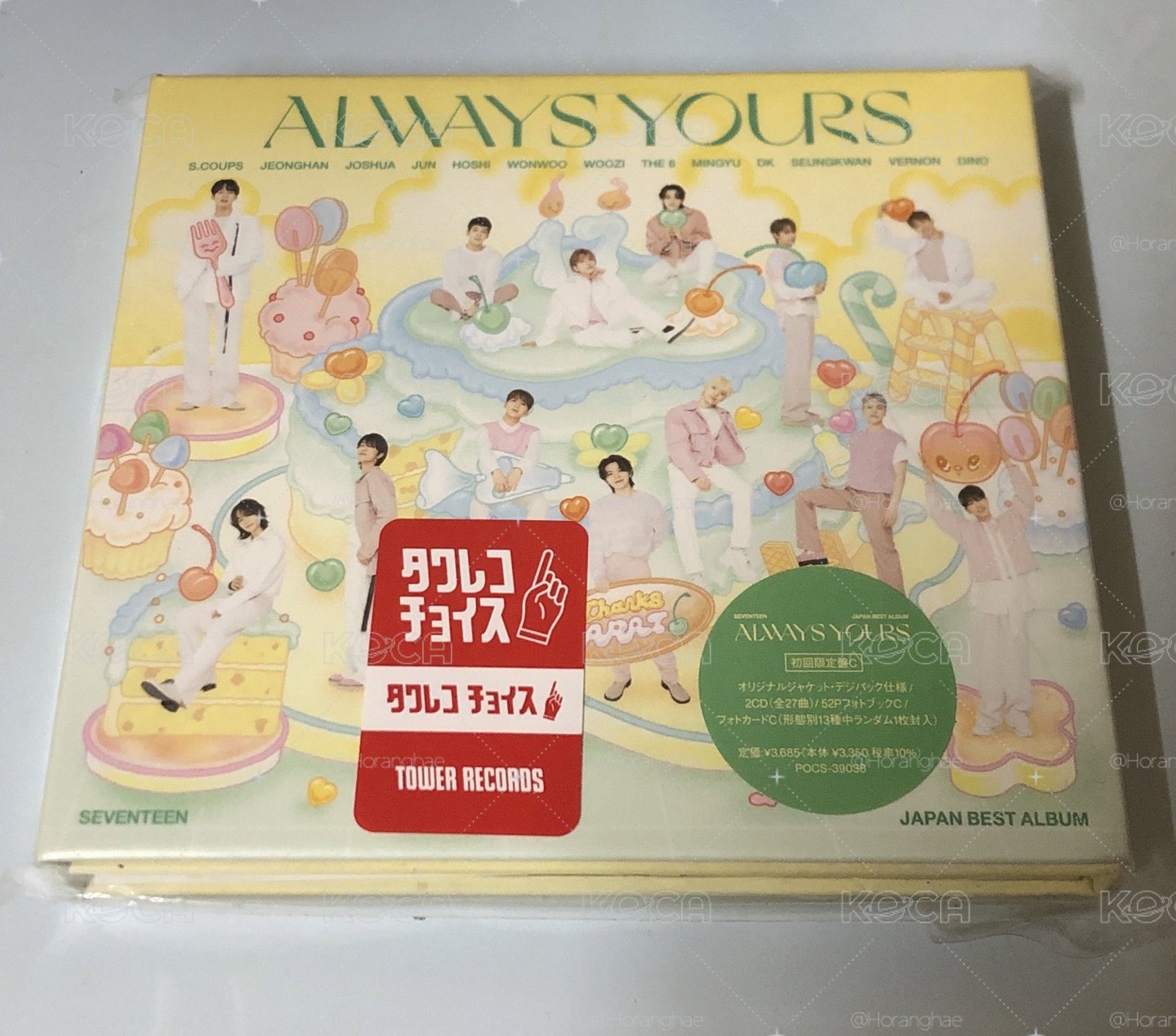 SEVENTEEN 日專 Always yours 未拆專