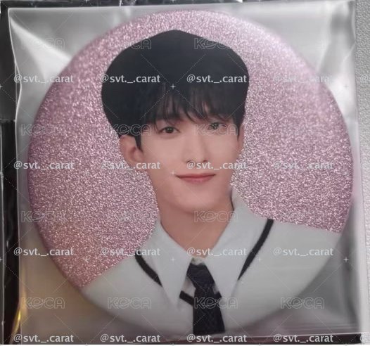 SEVENTEEN日本FM HOLIDAY 飯咪周邊 徽章吧唧 CAN BADGE 碩珉 DK