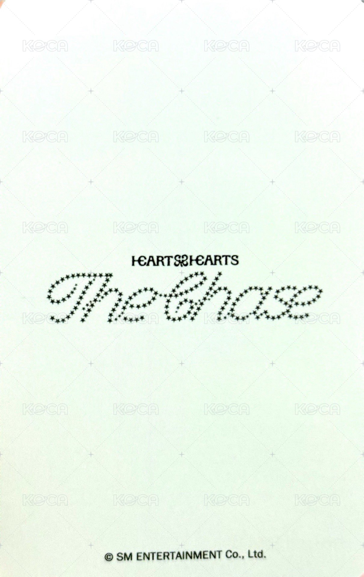 單一 kms 2.0 v1 簽售卡 上海線下 背面