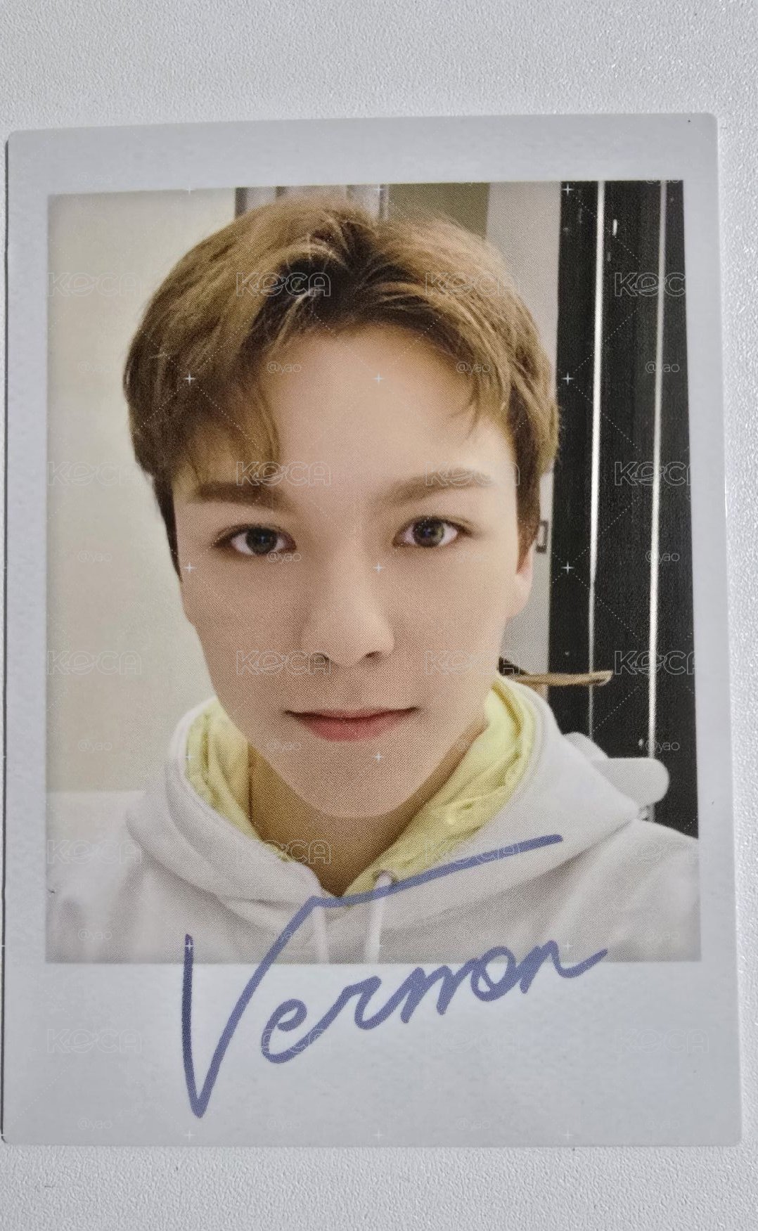 率哥 早期崔啵 後面是崔啵手繪俊咪 Vernon