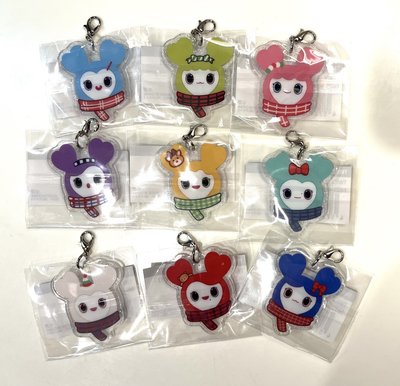 TWICE 冬季快閃 DIY吊飾配件（LOVELY大頭小掛飾）