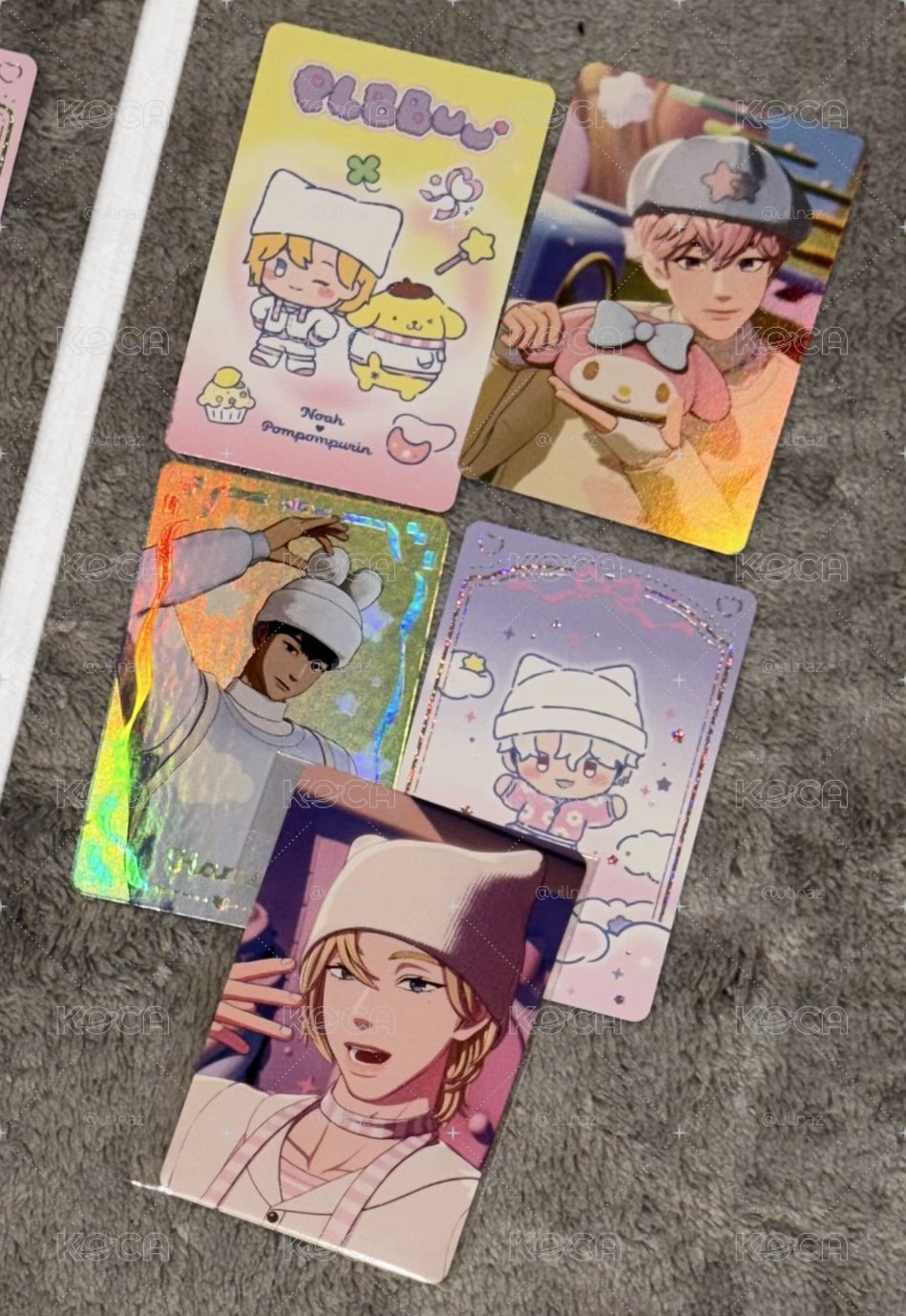 yt特典💜諾亞 含已拆卡包