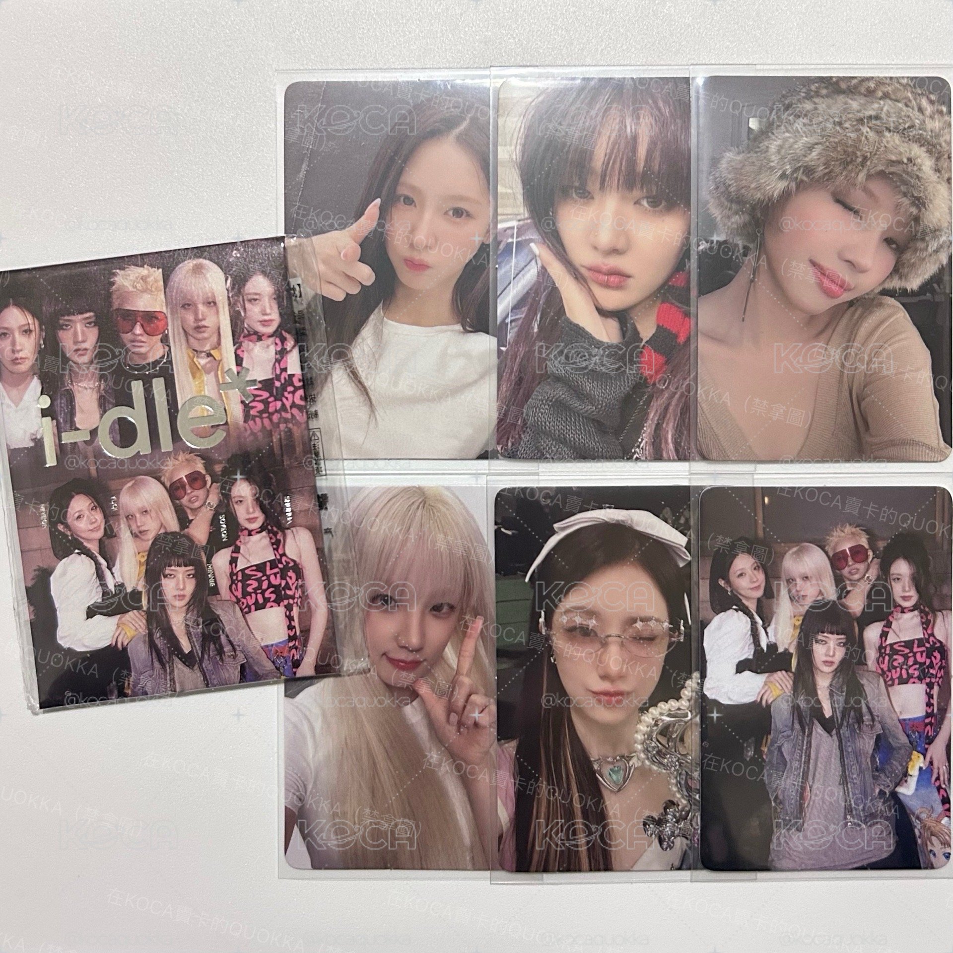 i-dle 肯德基聯名套卡 未拆封 🍗