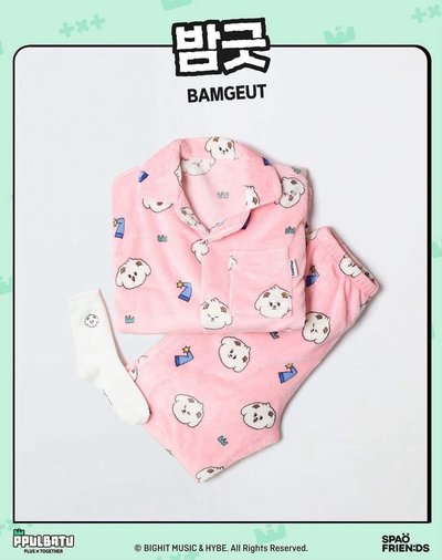 #售 SPAO X TXT聯名睡衣 栗嘻