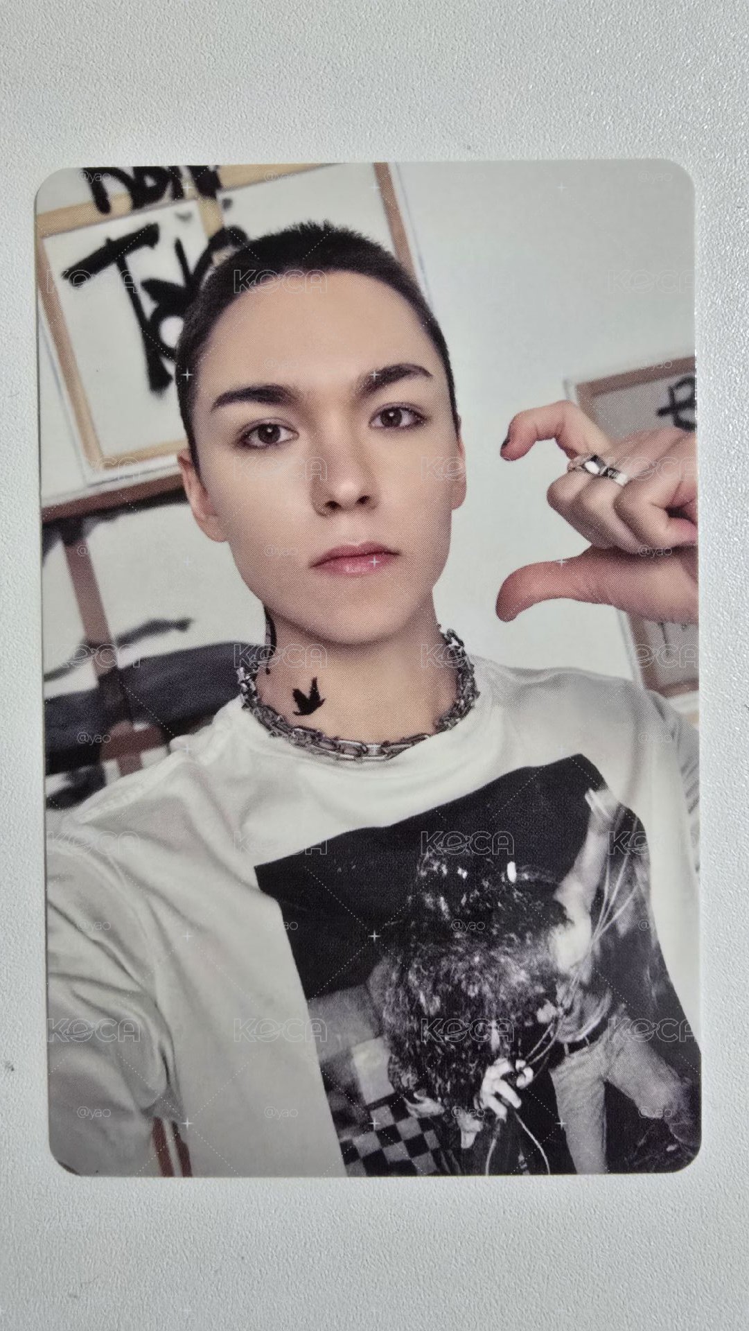 率 正五克拉盤臉頰愛心 Vernon
