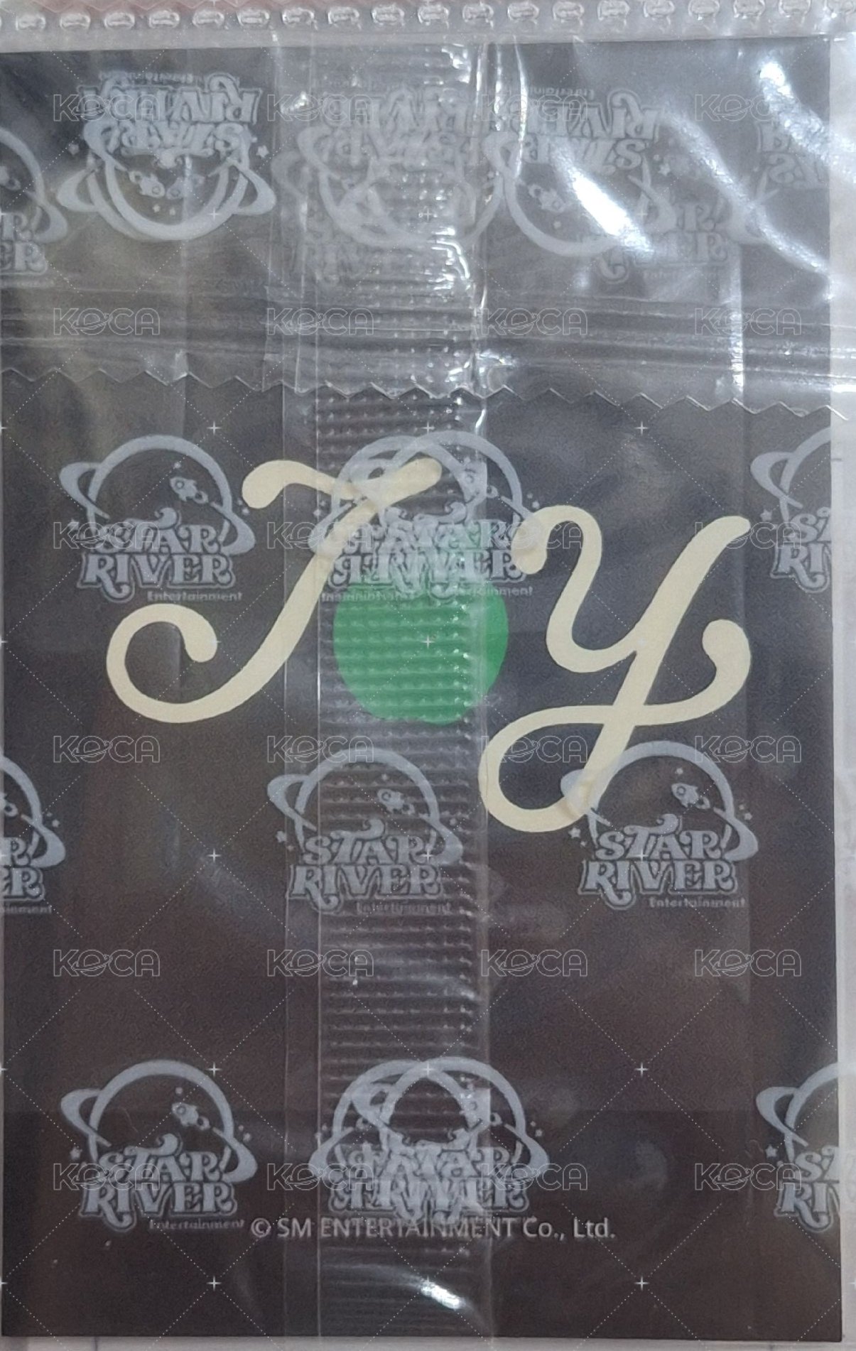 From JOY, with Love sr 拍立得 特典卡  背面