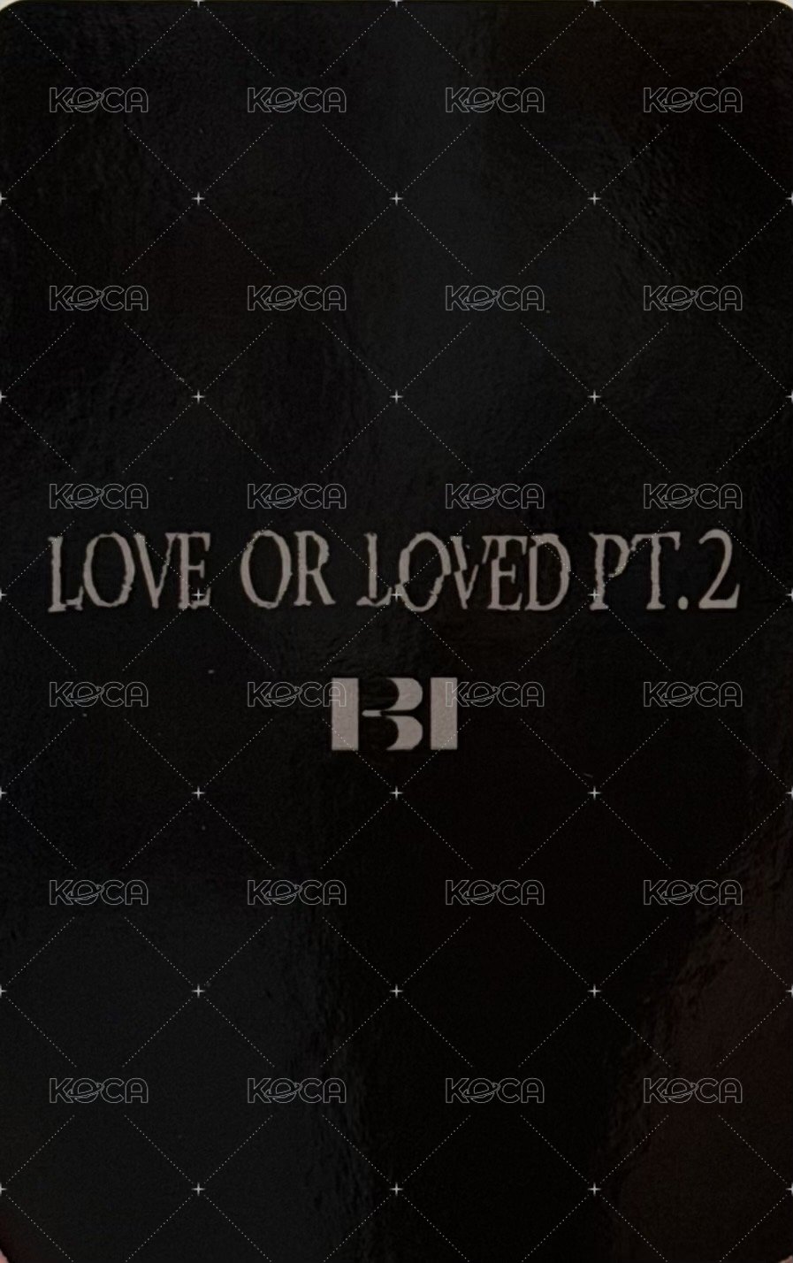 L.O.L P.2 bdm 特典卡  背面