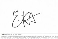 NOT CUTE ANYMORE 美版親簽 明信片 