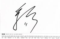 NOT CUTE ANYMORE 美版親簽 明信片 