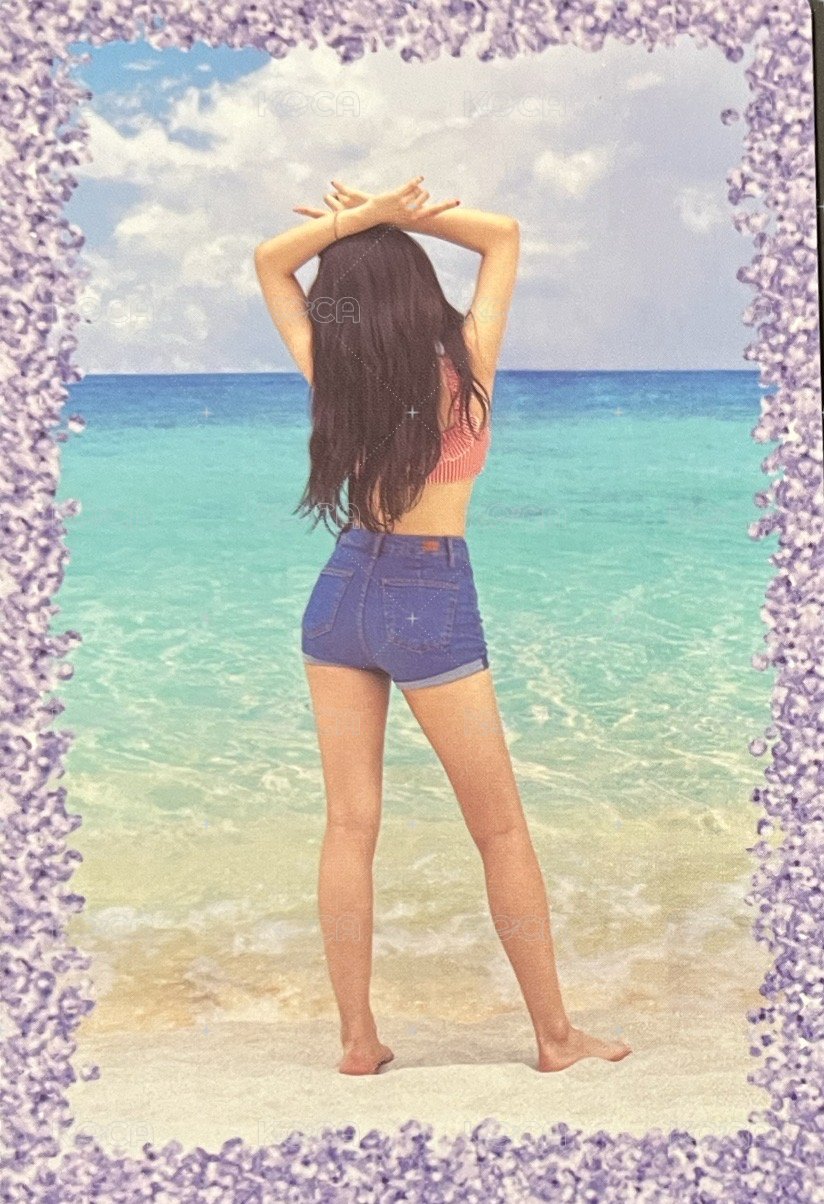 Summer Nights 專輯卡 預購禮 背面