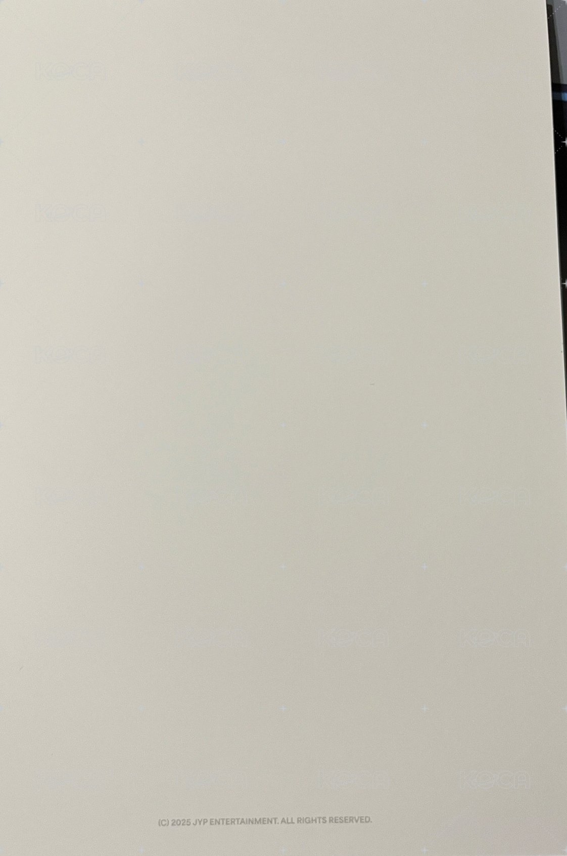 五期會員 會員禮卡 大卡 背面