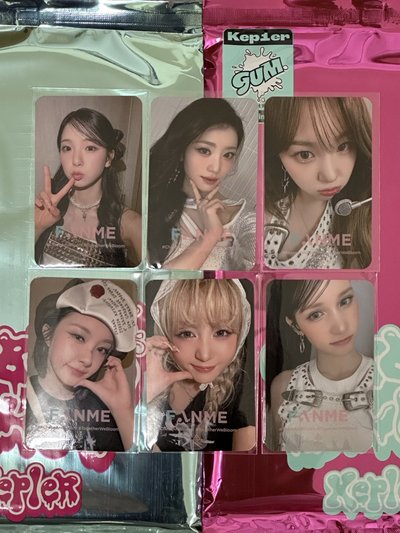 Kep1er fanme線下合照會特典