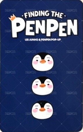 PENPEN快閃 會員禮卡  背面