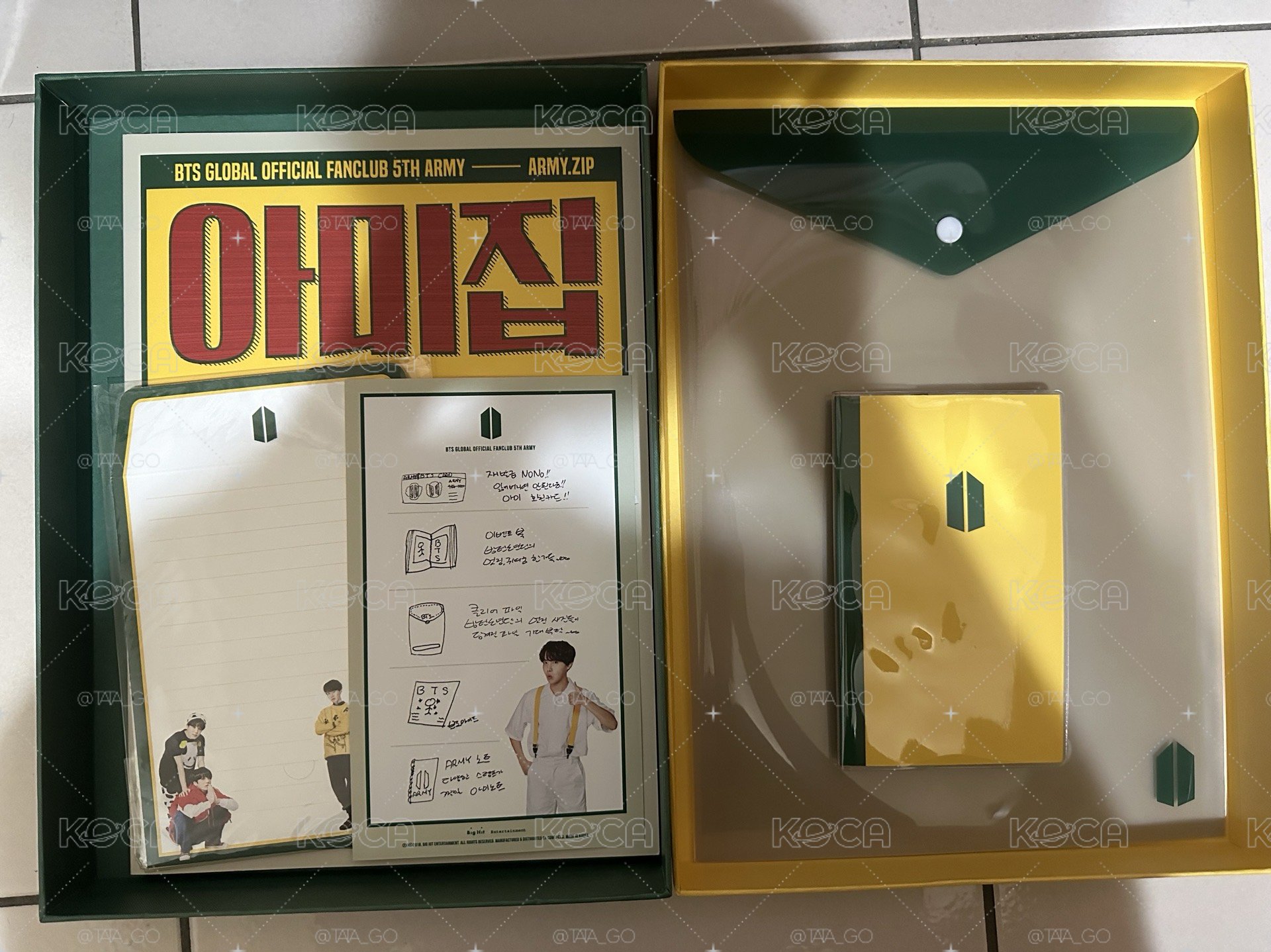 ［整組售/無會員卡］ARMY 會員禮 2018 五期