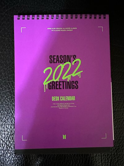 [桌曆］SG 年曆 2022 桌曆組