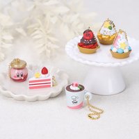 卡比咖啡廳 PETIT 蛋糕吊飾 BOX套裝