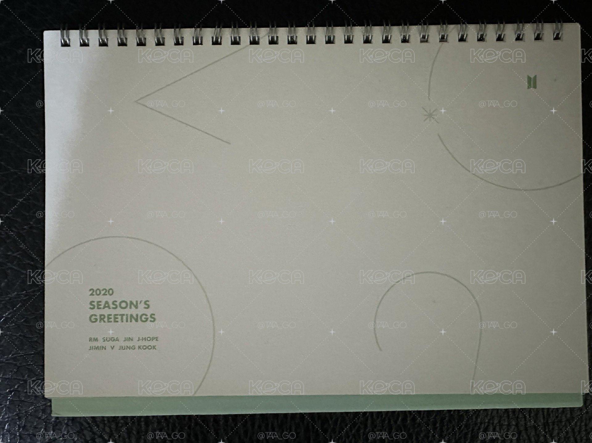 ［拆售］SG 年曆 2020 桌曆組