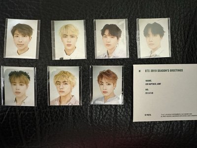 SG 年曆卡 2019 證件照