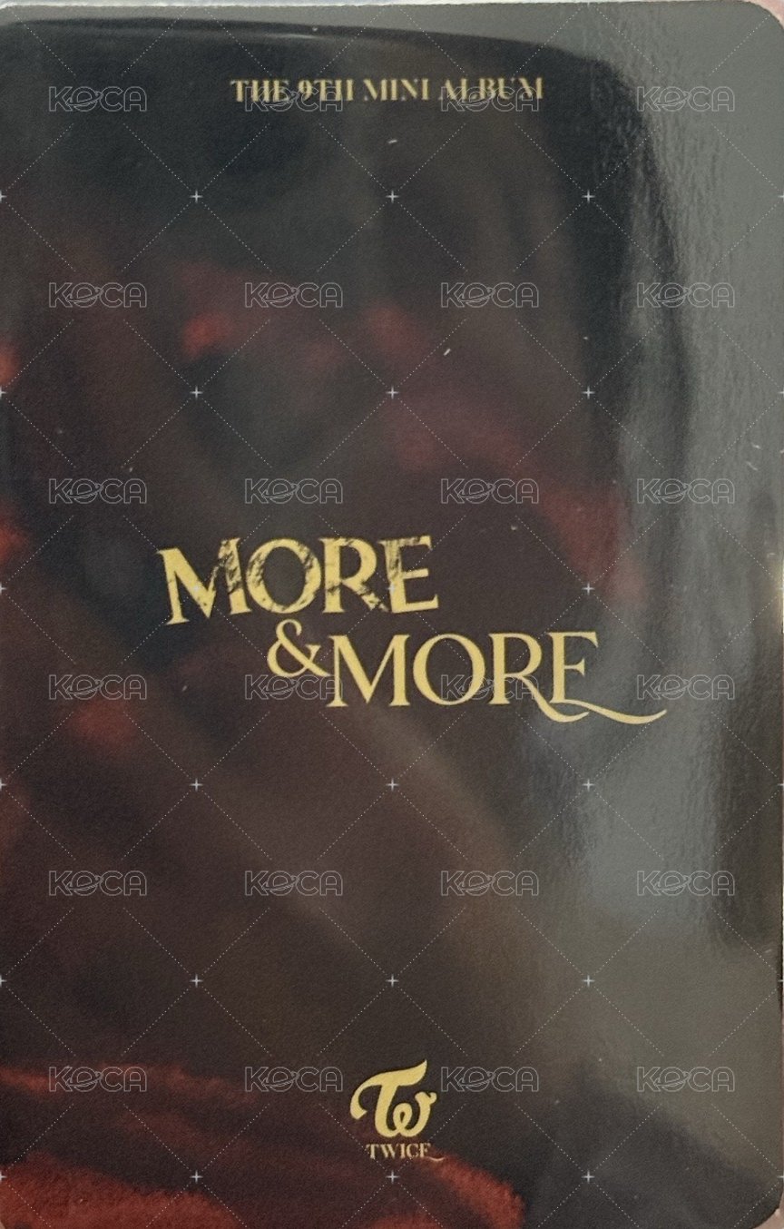 迷9 專輯卡  背面