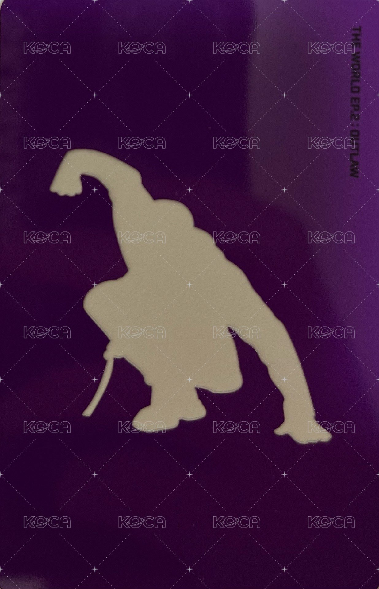 Outlaw 專輯卡 Z版動作卡 背面