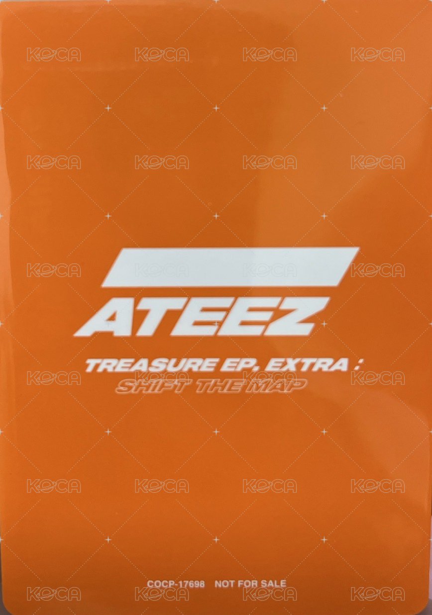 Shift the Map 專輯卡  背面