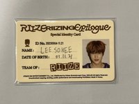 riizing ep 證件卡